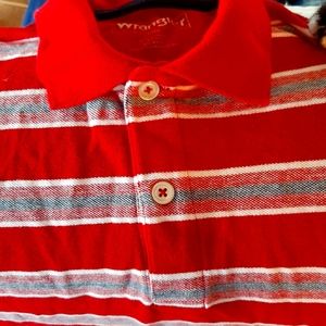 Wrangler mens large knit shirt